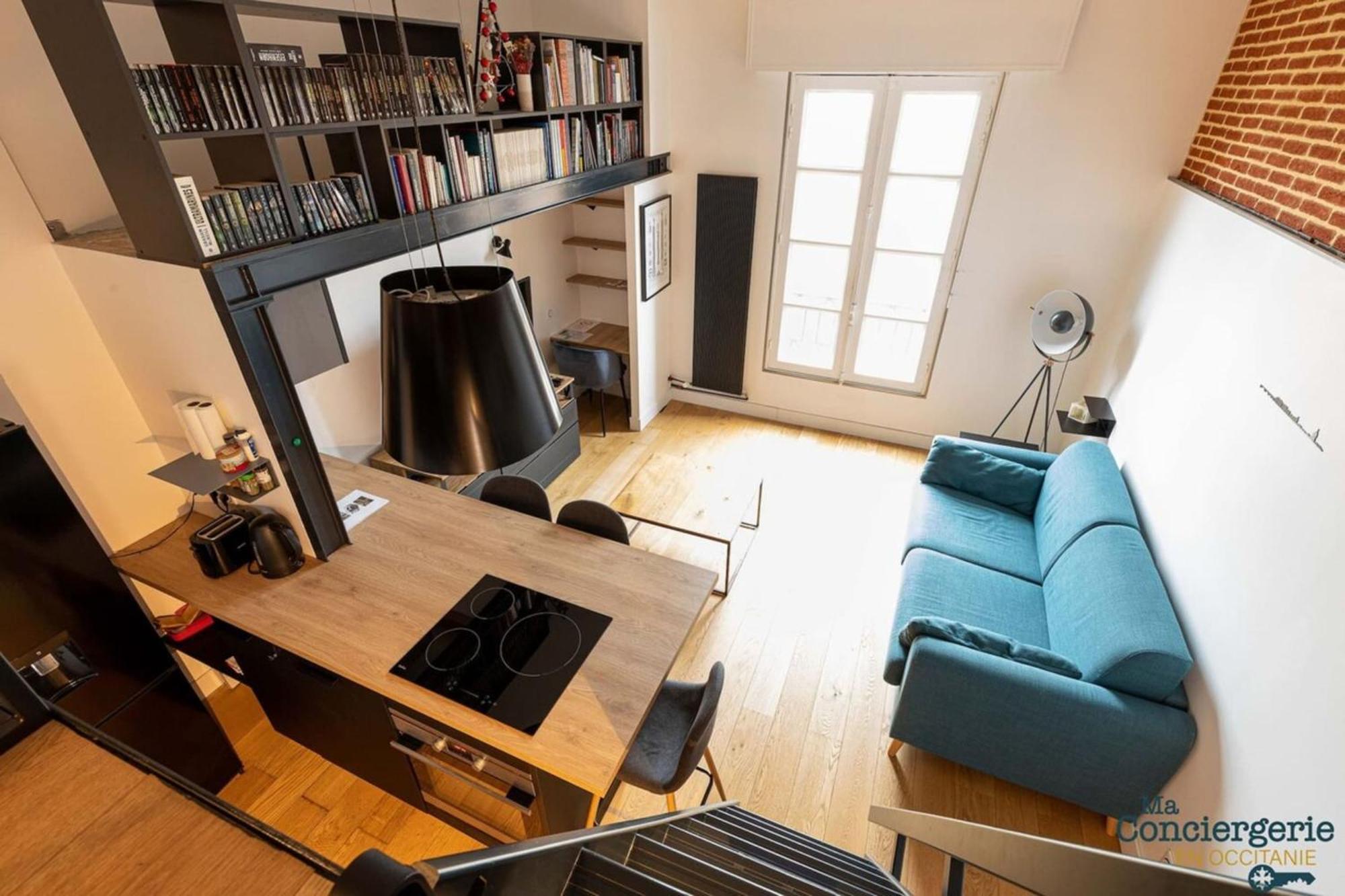 Fac 5 Trammetro Vue Garonne Parking Apartment Toulouse Luaran gambar